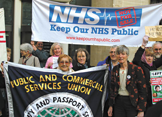 Brexit, and spectre of NHS US sell-off 2008.NHSprotest