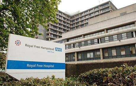 Cup cuts as hospital waters down service royal-free_1215707c