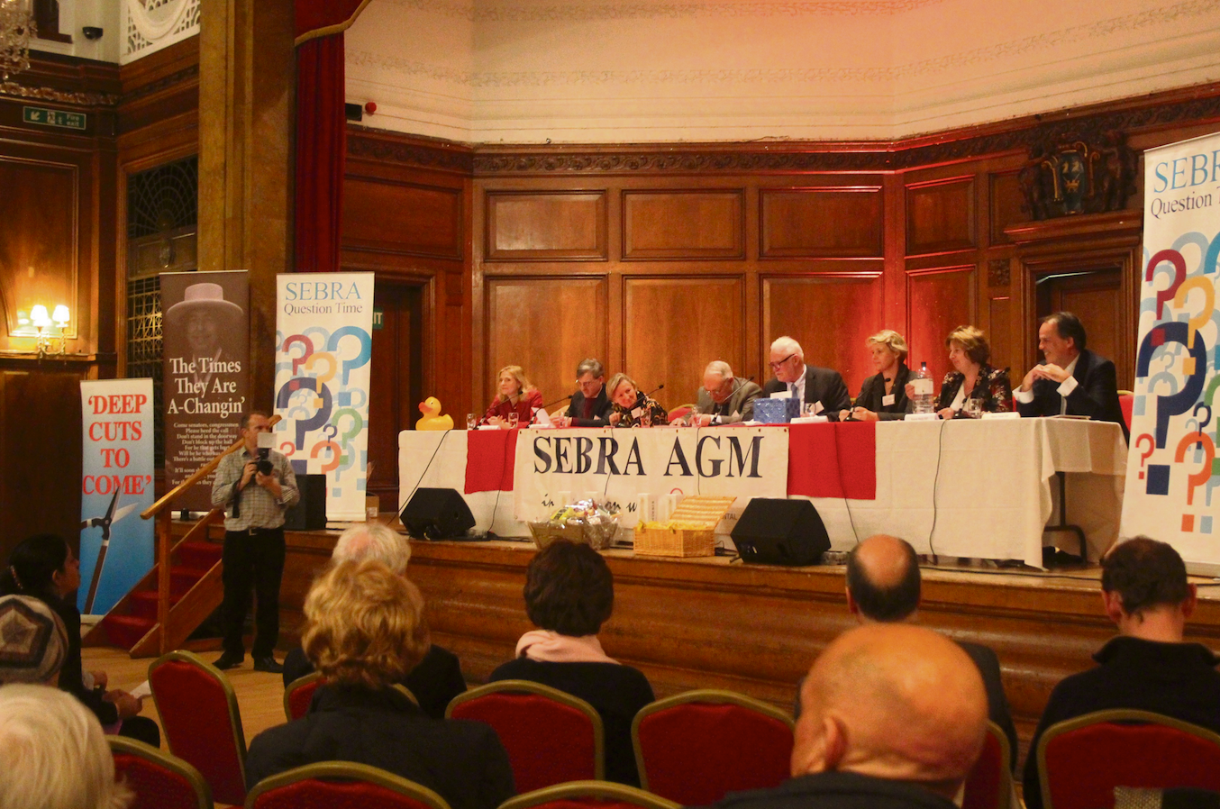 The SEBRA top table: