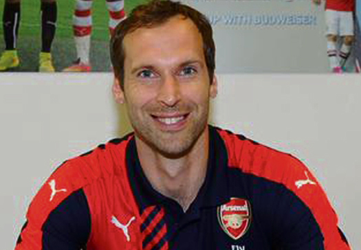 You’re in goal – live with it Petr Cech