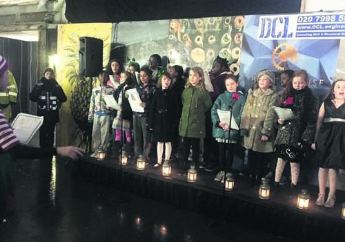 Soho parish school choir