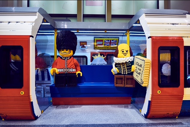 Lego store in Leicester Square