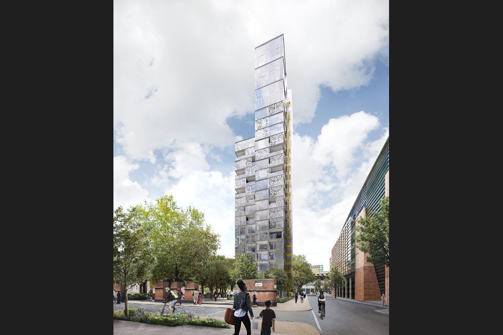 Somers Town-Brill Place Tower-artist's impression001-2016