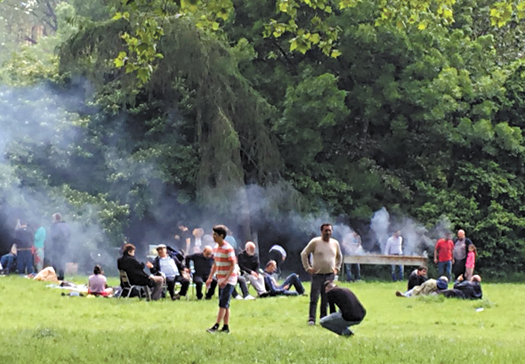 Ban the barbarian barbecues Barbecues on Highbury Fields