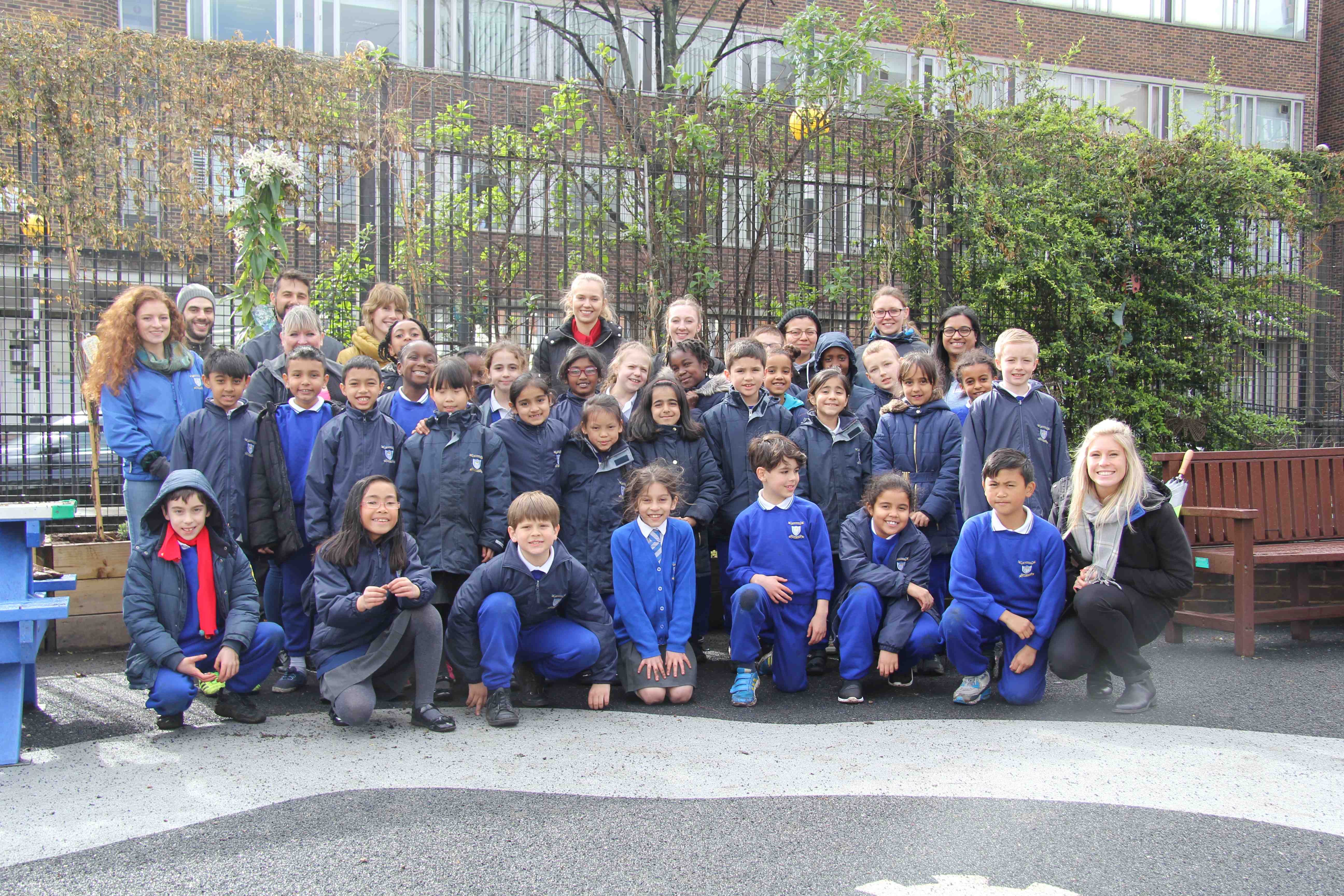 St-Edward’s-primary-pupils