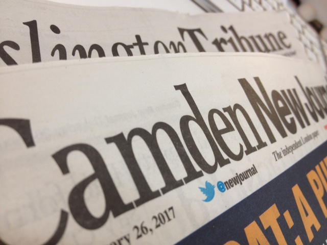 Camden New Journal advertising rates masthead Camden New Journal