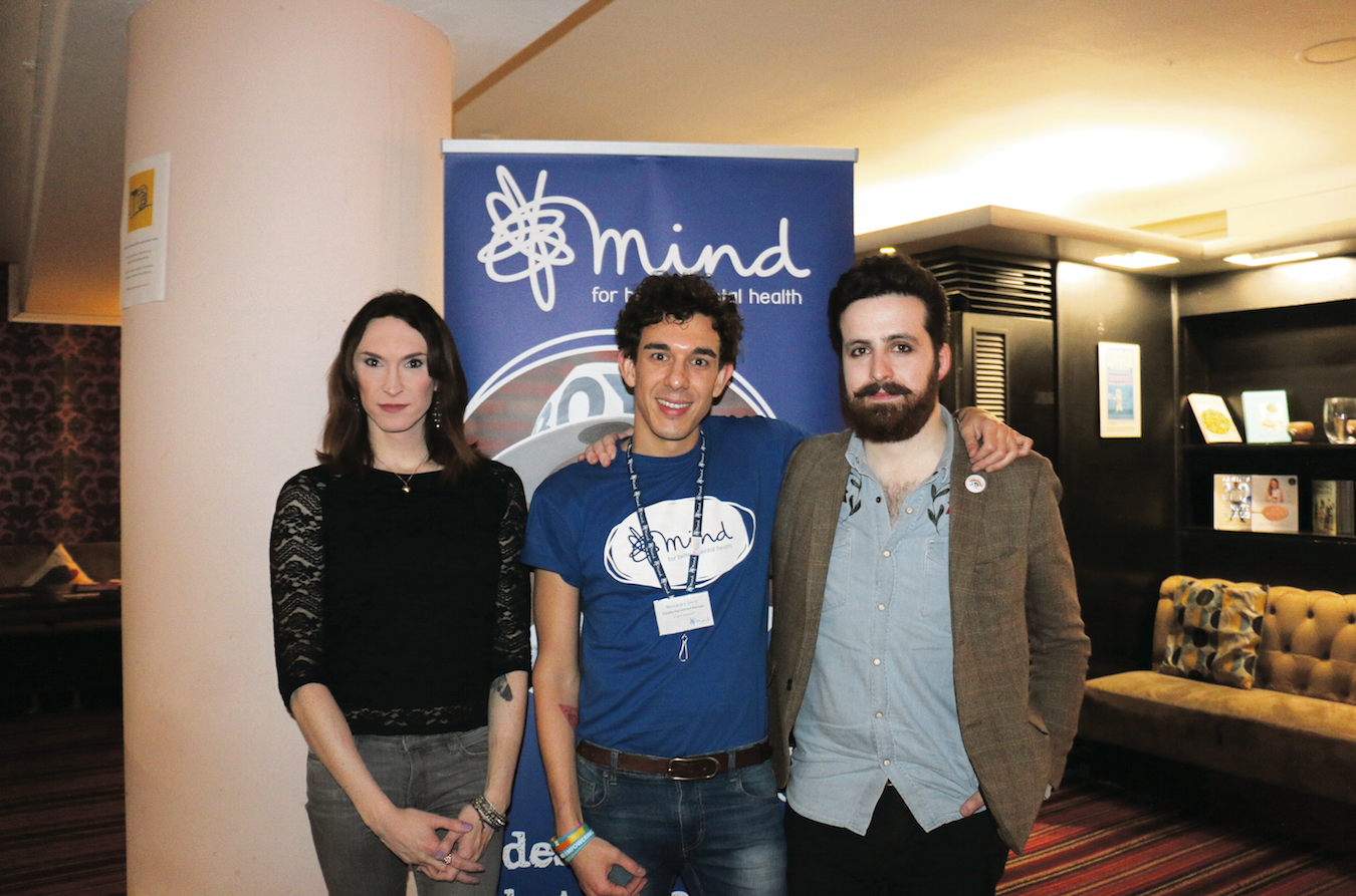 Transgender author Juno Dawson: ‘How I grew up in fear’ Juno Dawson with Alessandro Storer, Equality and Improvement Manager at Mind, and Nikolas Jovcic-Sas, Mind equality improvement leader