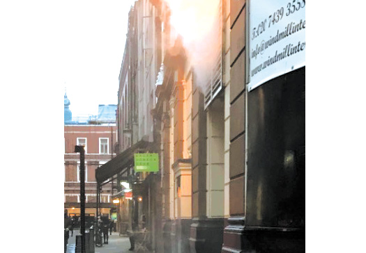 Soho explosion