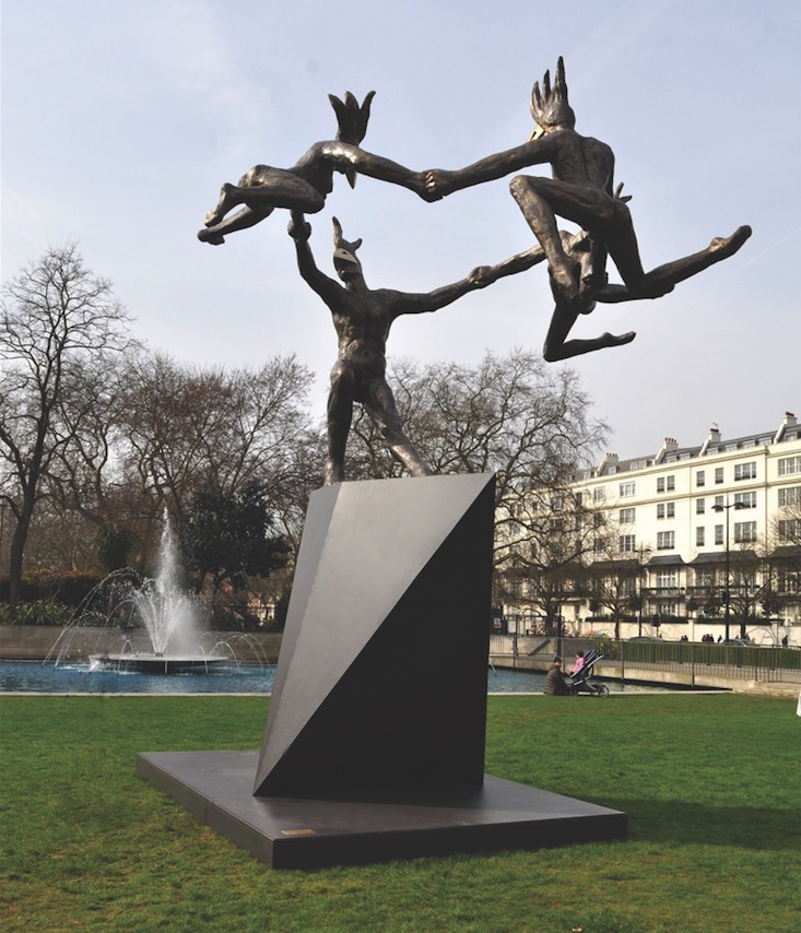 New sculpture in Marble Arch ‘a celebration of life and harmony’ sculpture