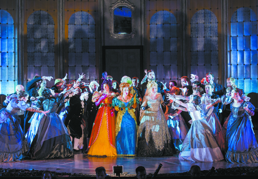 La Cenerentola - Gioachino Rossini - Opera Holland Park - 14 July 2016Conductor - Dane LamDirector - Oliver PlattDesigner - Neil IrishLighting Designer - Mark JonathanChoreographer - Emma BruntonAngelina - Victoria SimmondsPrince Ramiro - Nico Da