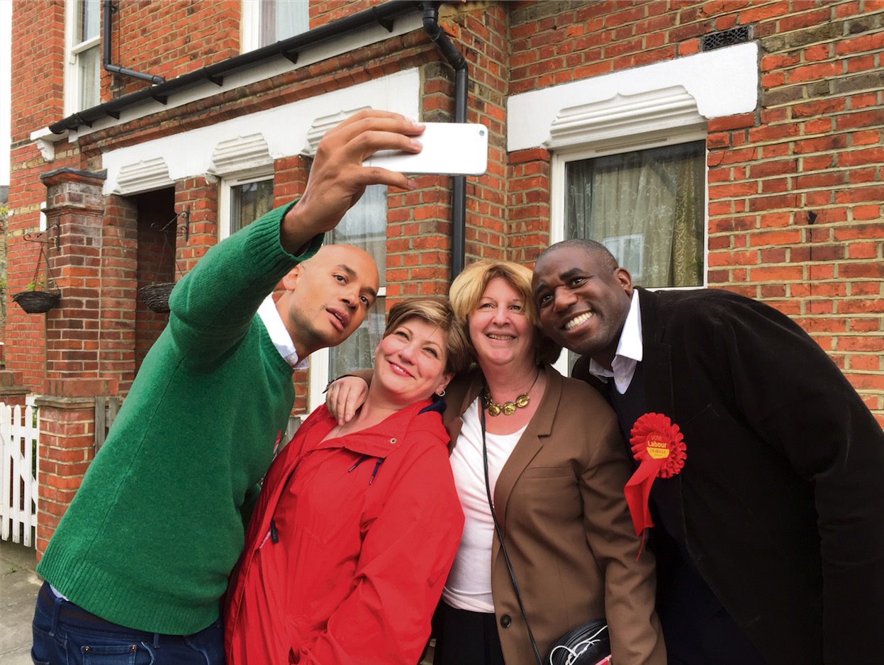 Karen Buck doorstep