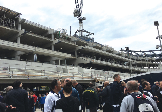 For Spurs fans, it’s memories Lane New stadium
