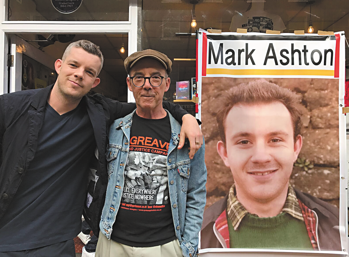 Russell Tovey and Mike Jackson