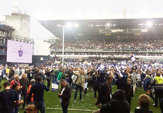 Spurs finale lane