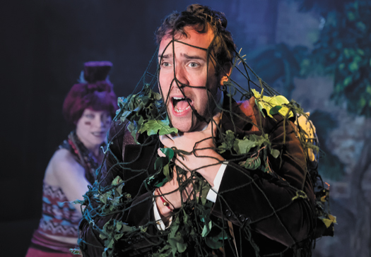 Review: The Magic Flute at The King’s Head The Magic Flute, Robin Balley as Tamino, photo Bill Night