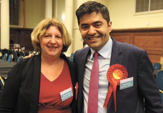 Karen Buck and IIbrahim Dogus