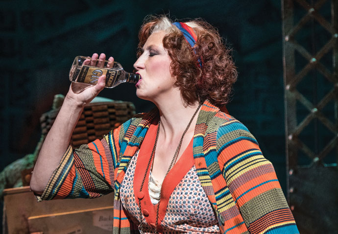 Review: Annie, at Piccadilly Theatre Miranda Hart in Annie Photographer credit Paul Coltas