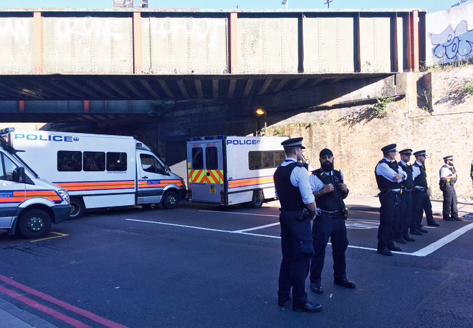 Terror: ‘Horrific scenes’ as van is driven into crowd of worshippers Mosque van attack