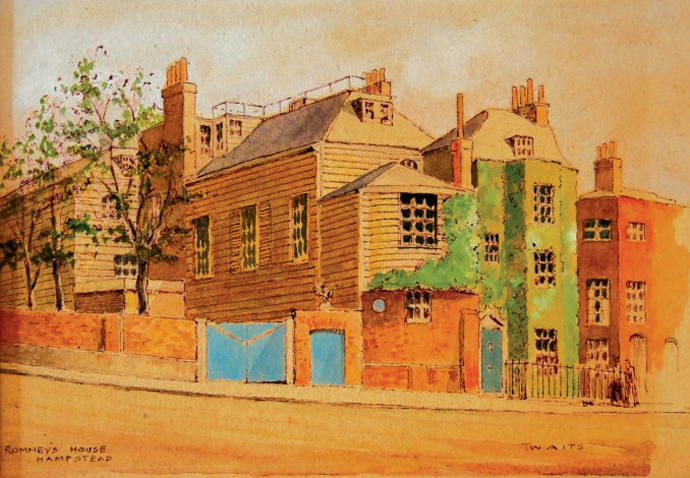 The house that George built Romney House