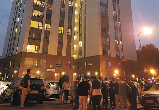 Chalcots estate evacuation2