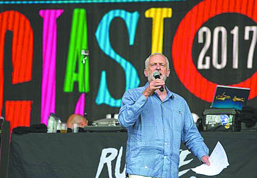 Corbyn at Glastonbury_Picture BBC