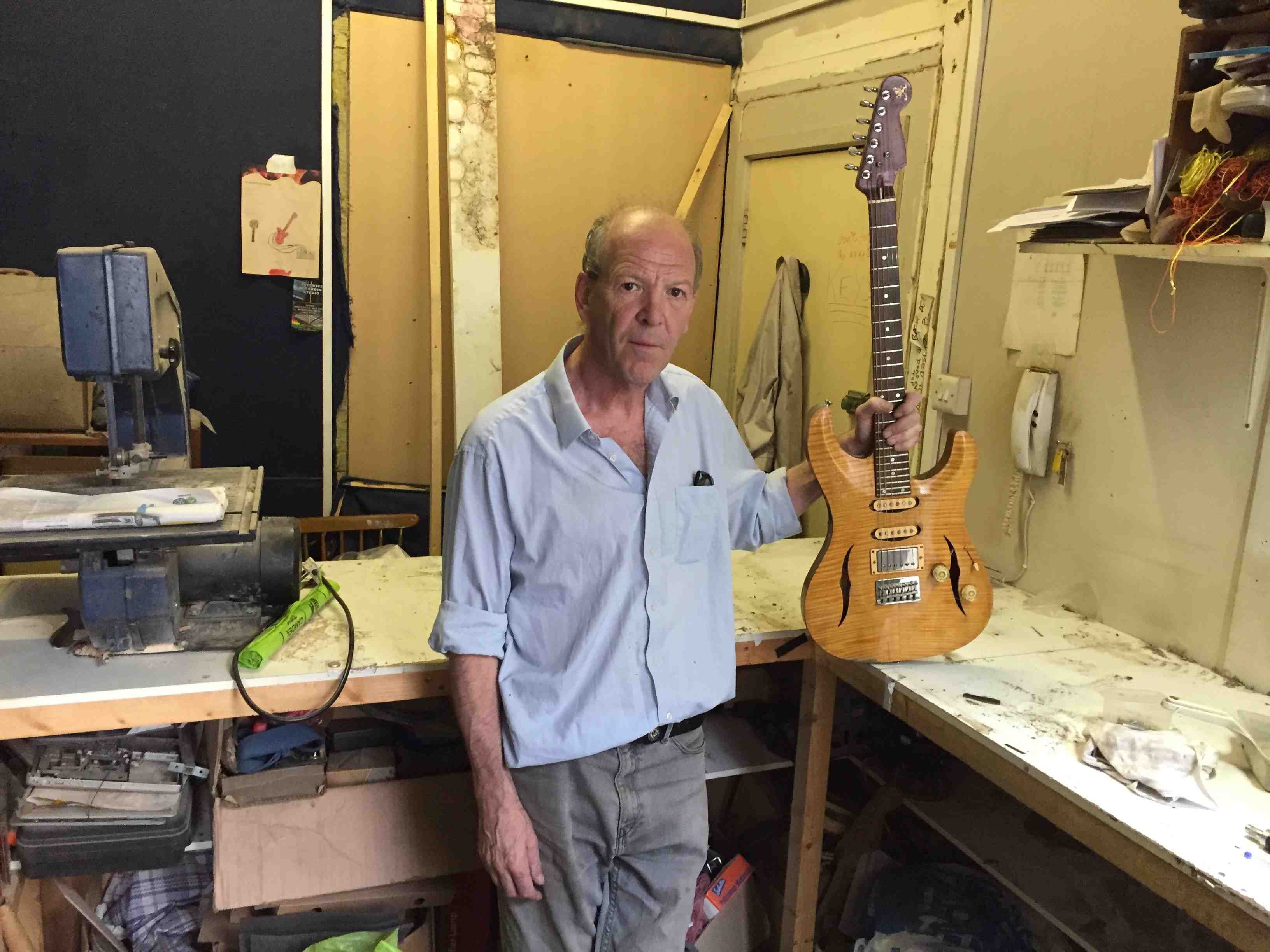 Guitar maker forced out of Tin Pan Alley by developer Tim Marten