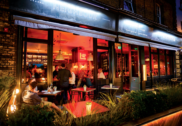 Why not pay this brand new place a Neighbourly call? Eating out Neighbour