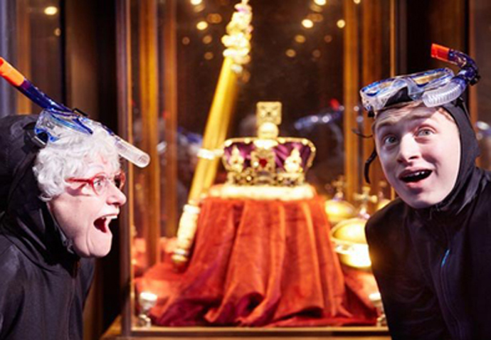 Gangsta Granny Gilly Tompkins and Ashley Cousins_MARK DOUET