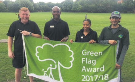 Thirty parks in Westminster get Green Flag awards Green flag Pad Rec
