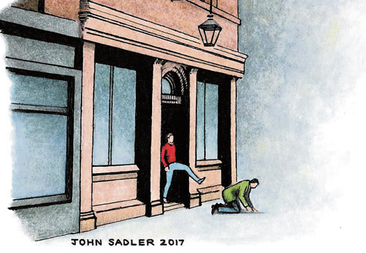 Dylan Thomas Cartoon