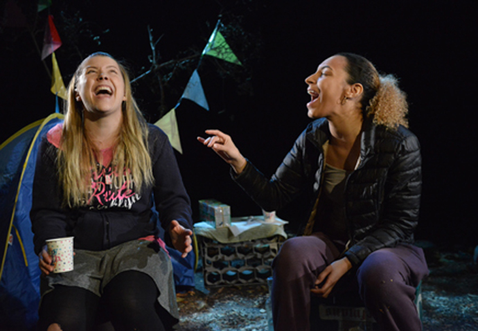 Grace Button & Tessie Orange-Turner in ALL THE LITTLE LIGHTS by Jane Upton - credit Robert Day