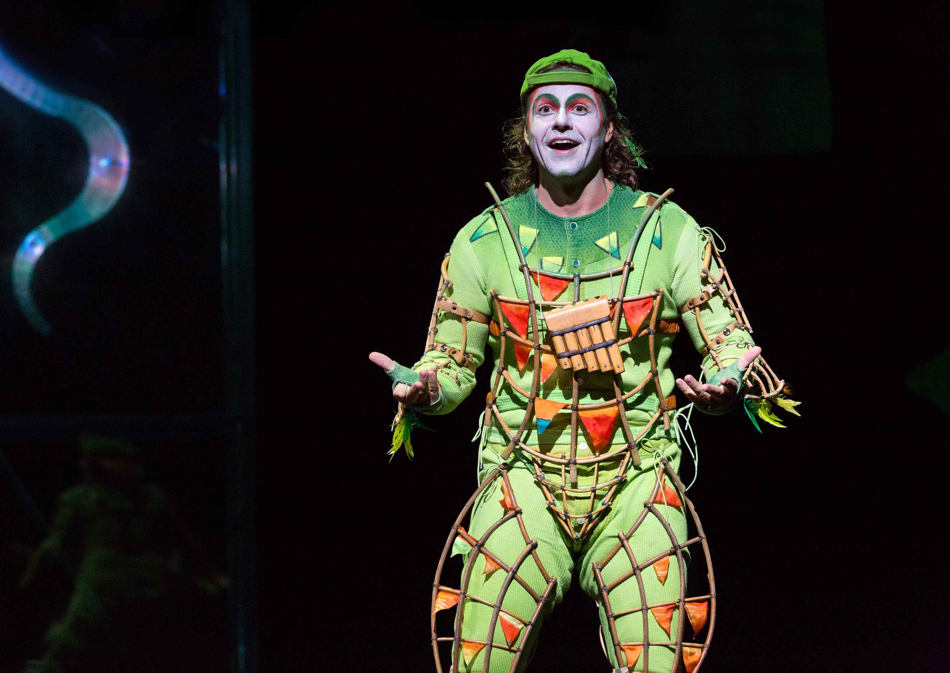 Markus Werba as Papageno in Mozart's Die Zauberflote. Photo Richard TermineMetropolitan Opera1