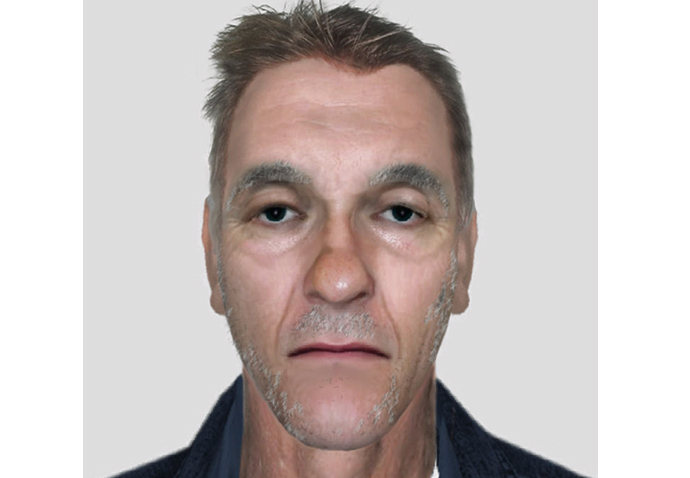 Bus stop mystery man