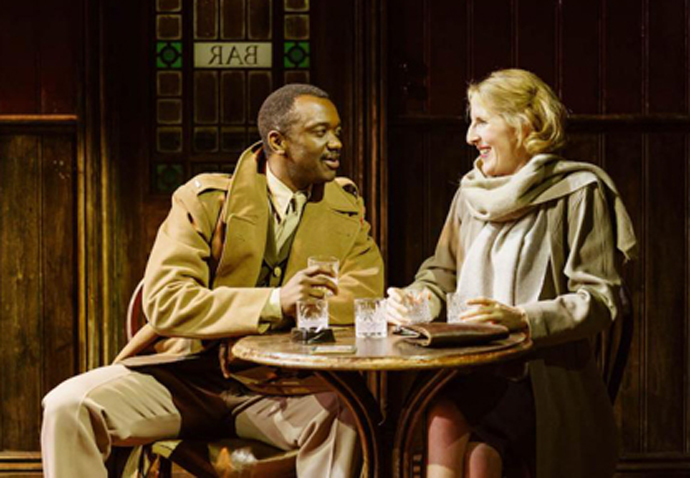 Review: The Slaves of Solitude, at Hampstead Theatre Daon Broni and Fenella Woolgar in 'The Slaves of Solitude'
