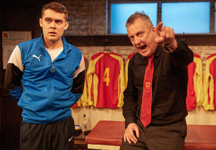Dean Bone and Stephen Tompkinson (courtesy of Mark Douet)