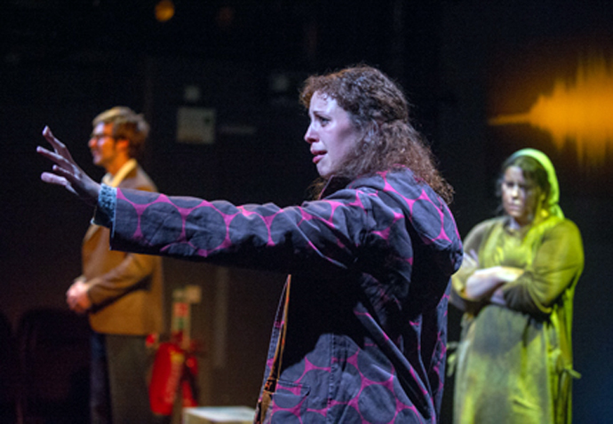 Review: Fishskin Trousers, at Park 90: Park Theatre Fishskin Trousers at Park Theatre. Photo by David Gill 5164