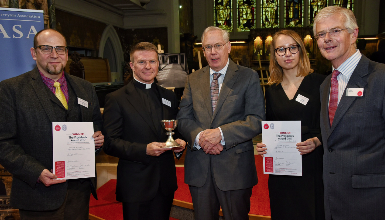 St Anne’s Soho vicar wins award for stunning church redesign Rev Buckley