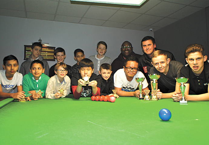 Young snooker aces’ green party SONY DSC
