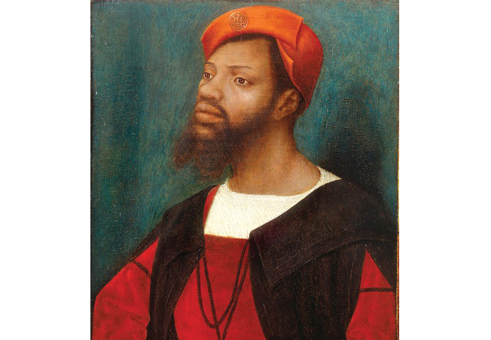 Black Tudors, a forgotten history Portrait of a Moor by Jan Mostaert