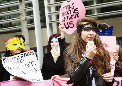 Two-day protest in bid to end violence against sex workers Toni Mac