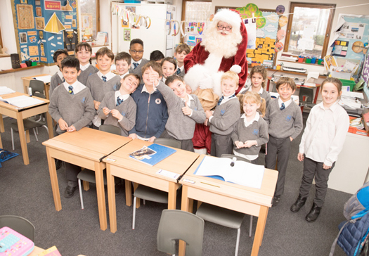 North Bridge House pupils earn VIP Santa visit after raising £2000 in record time northbridge house