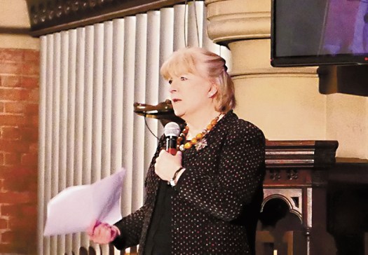 EU: it’s a generation game says Toynbee Populism: Big Debate St. Luke’s Church, Polly Tonybee, Stephen