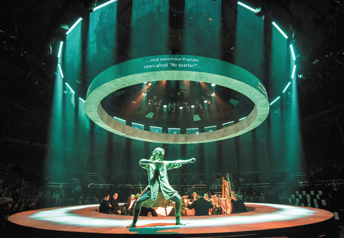 A heroic return for Ulysses in a thrilling Royal Opera House / Roundhouse production Return of Ulysses at the Roundhouse_PHOTO- TRISTRAM KENTON