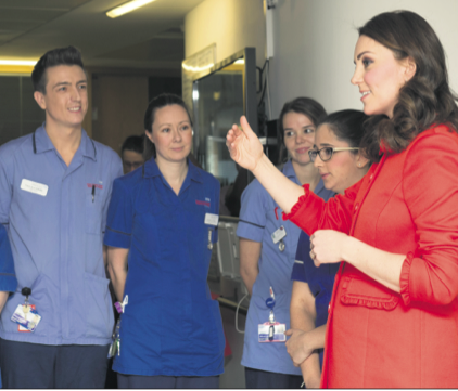 Duchess of Cambridge to have third baby in private hospital wing Kate Middleton