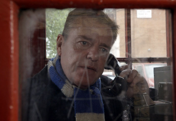 Suggs in Phonebox