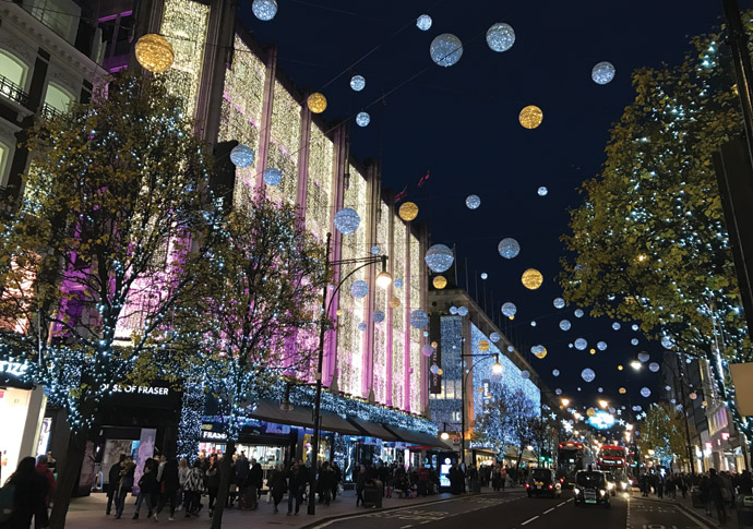 2016 Oxford Street lights