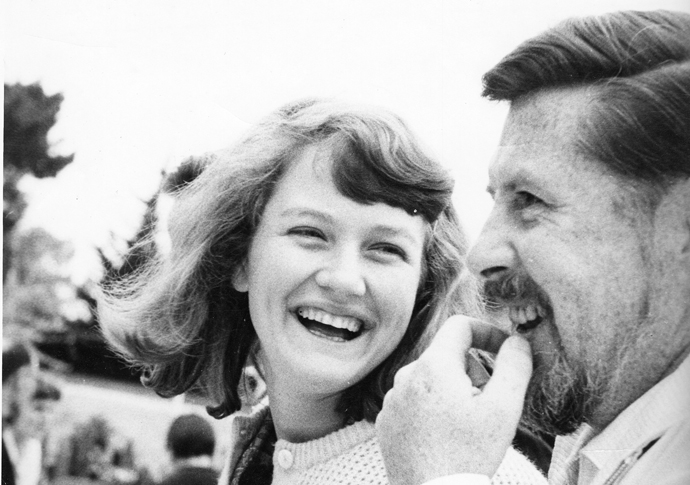 Peggy and Ewan at Newport Folk Festival 1960 or 61_17