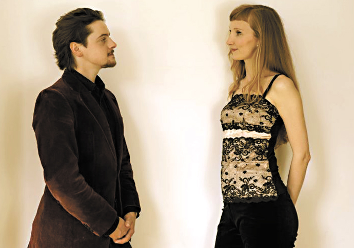 With love on St Valentine’s Day Sylvia Schmidt and James Kitchman