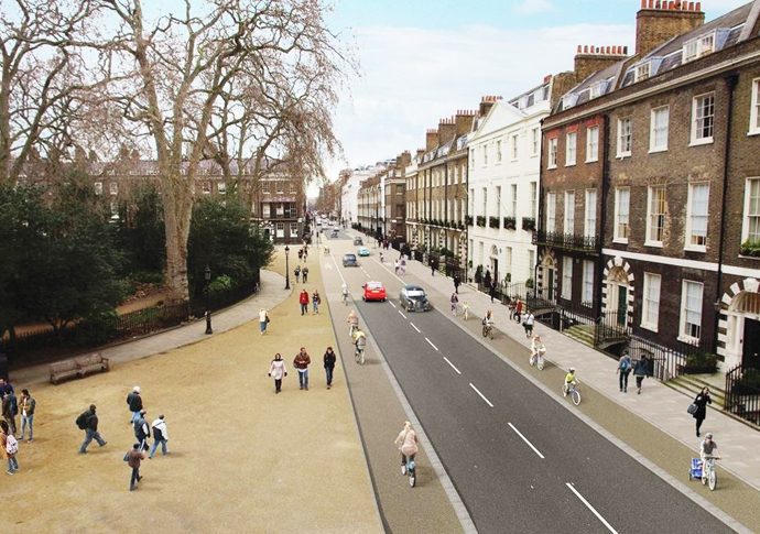 Start date for two-way traffic scheme gower street