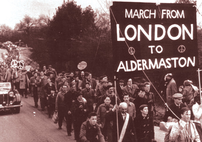 No nukes is good news Aldermaston march 1958